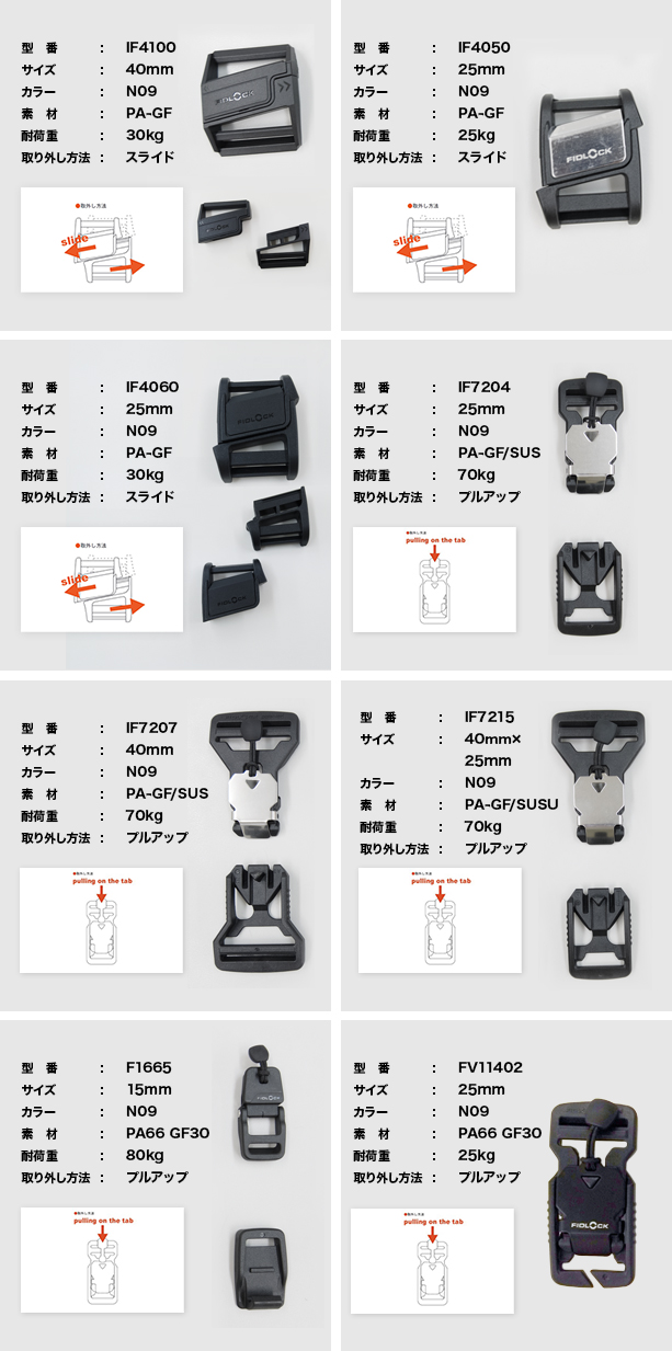 ラインナップ一覧